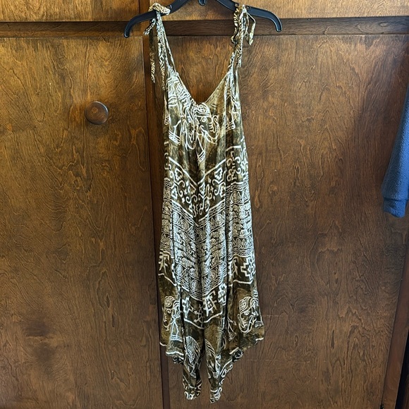 5t girls elephant print romper 100% cotton - Picture 1 of 5
